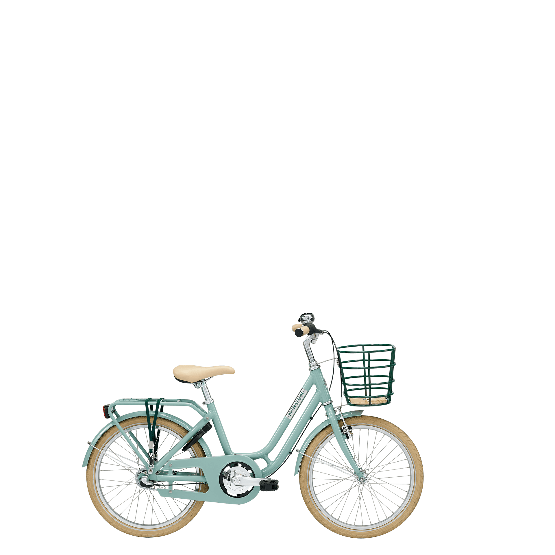 NORDEN CLARA pigecykel med 3 gear i mintgrøn