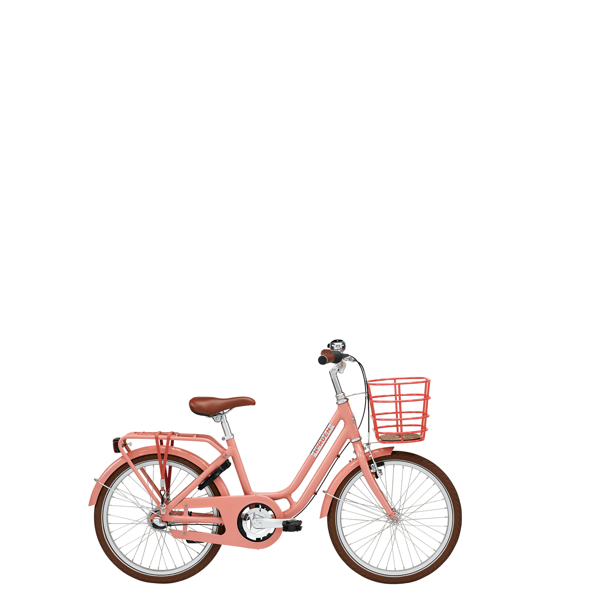 NORDEN CLARA pigecykel med 3 gear i rosa