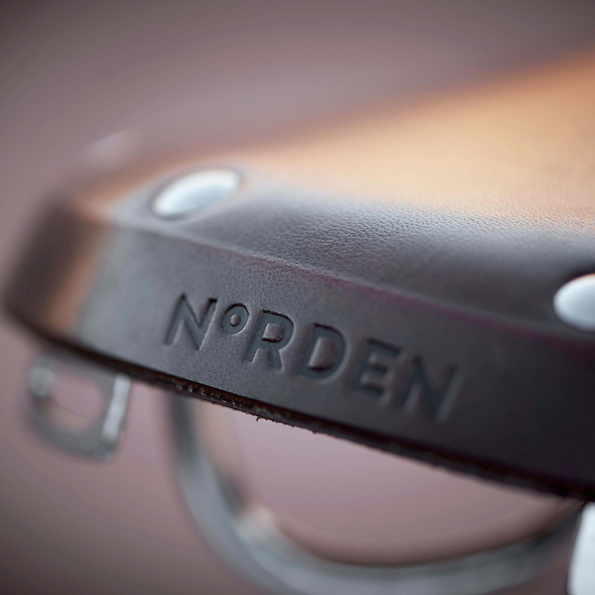 Norden Bikes sadel i læder