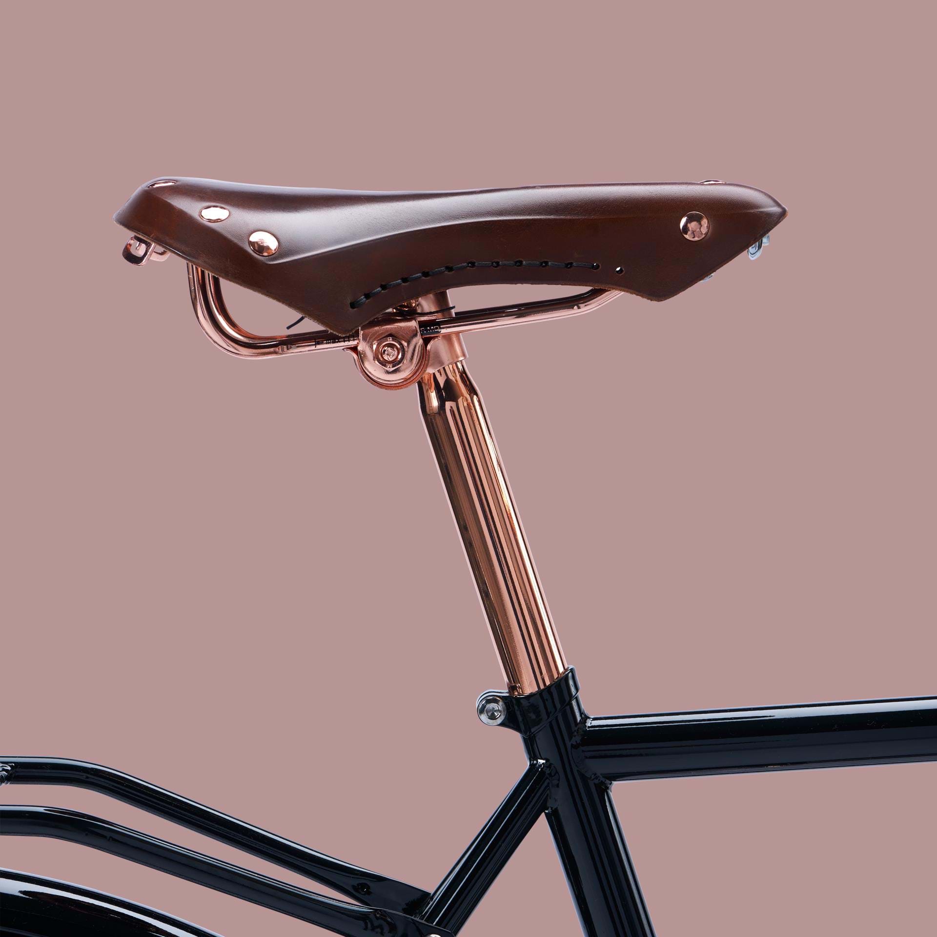 Norden Bikes sadel i læder