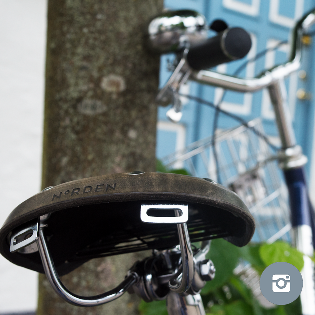 Norden Bikes sadel i læder