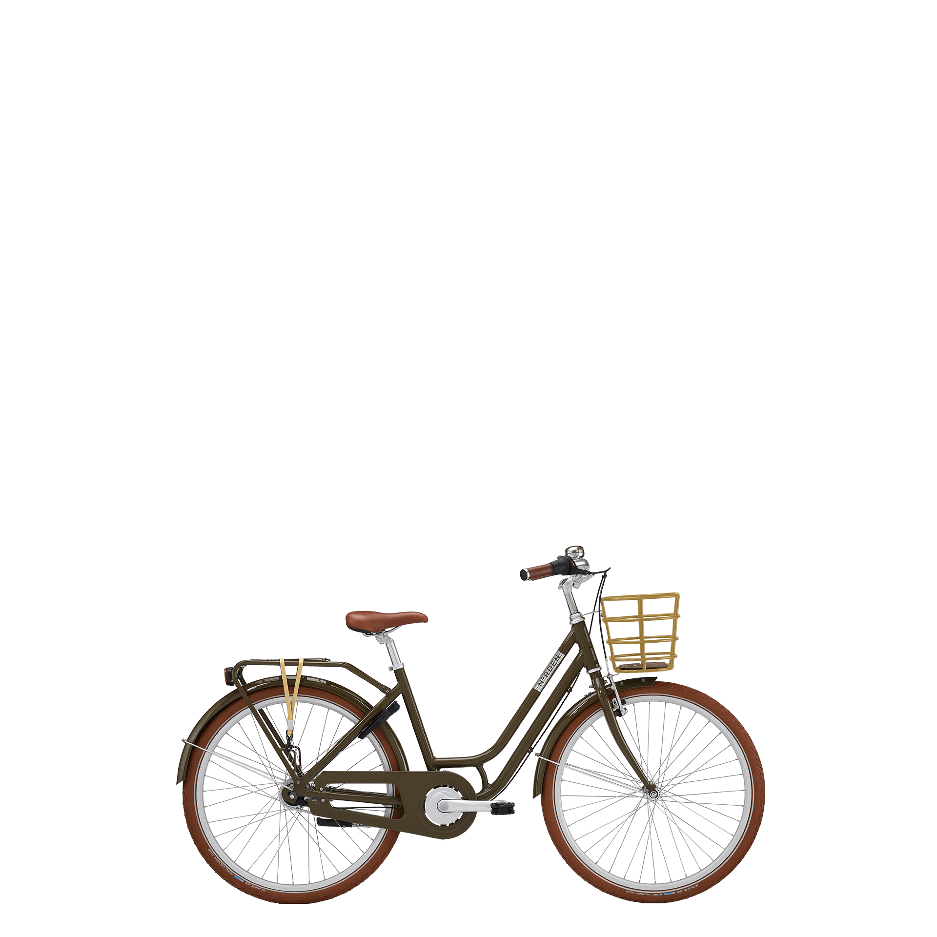 NORDEN Clara pigecykel i olivengrøn