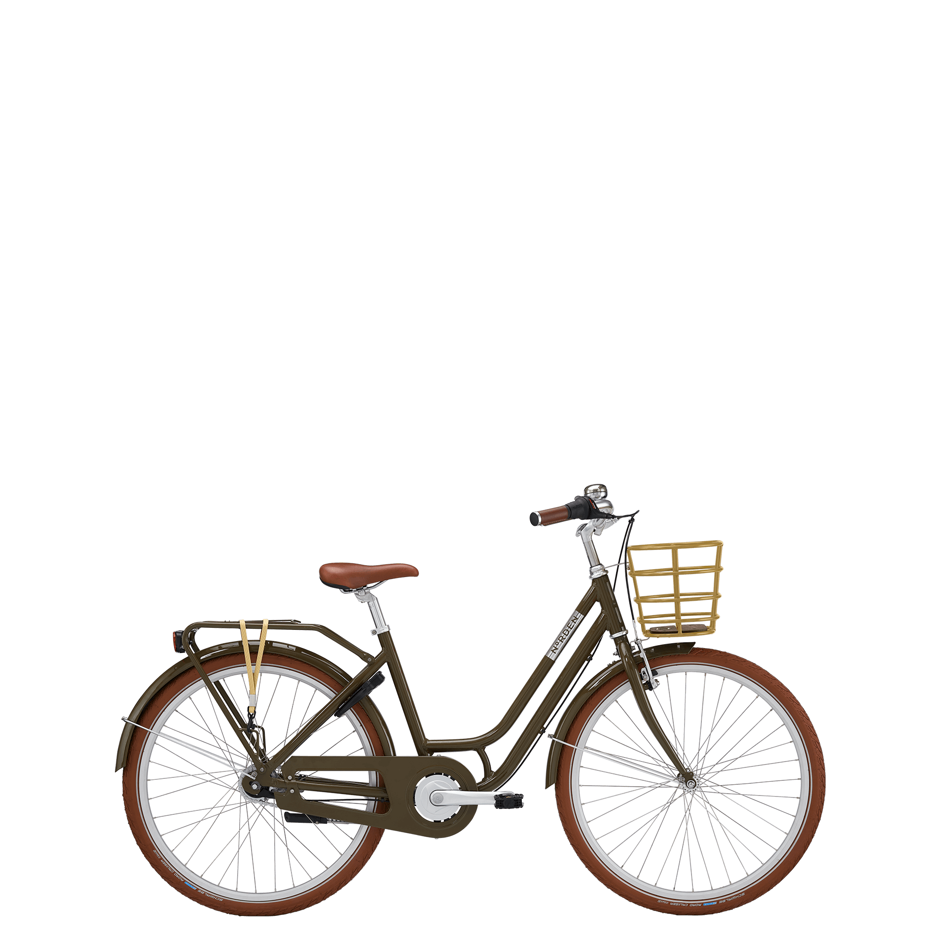 NORDEN Clara pigecykel i olivengrøn